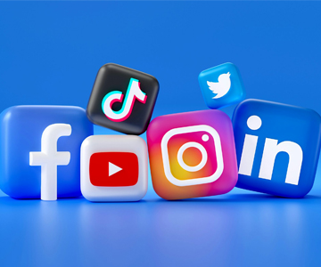 Image of activities on media.