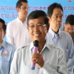 ឯកឧត្ដមទេសរដ្ឋមន្ដ្រី អៀង មូលី អញ្ជើញជា​អធិបតីភាព​ដ៏ខ្ពង់ខ្ពស់​ក្នុងពិធីពិនិត្យ និងព្យាបាល​ជំងឺដោយ​ឥតគិតថ្លៃ​ជូនពលករ ពលការិនី​ដែលទើប​វិលត្រឡប់មក​ពីប្រទេសថៃ