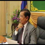 ឯកឧត្តមទេសរដ្ឋមន្តីអៀង មូលី មានមតិសំណេះសំណាលនៅក្នុង អង្គប្រជល់កទីមូយ នៃអាជ្ញាធរជាតិប្រយុទ្ធនិងជម្ងឺអេដ៍